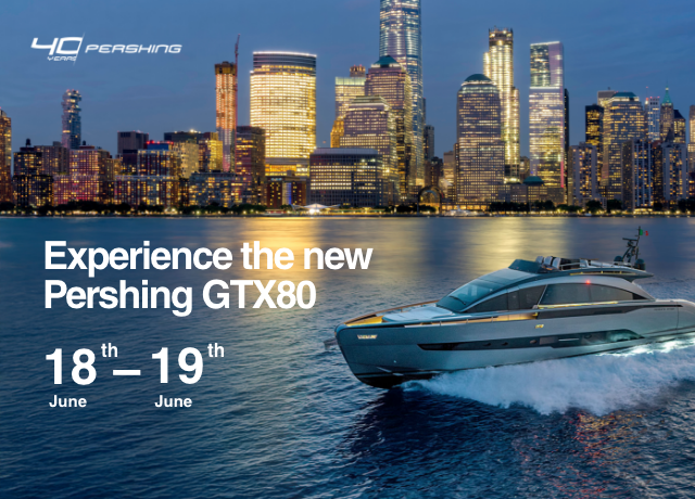 Experience the new Pershing GTX80.