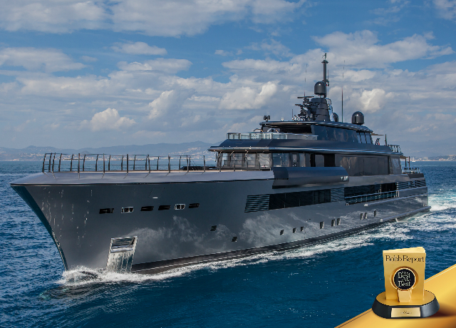 CRN wins Robb Report's 'Best of the Best 2016' award with mega yacht M/Y Atlante<br />