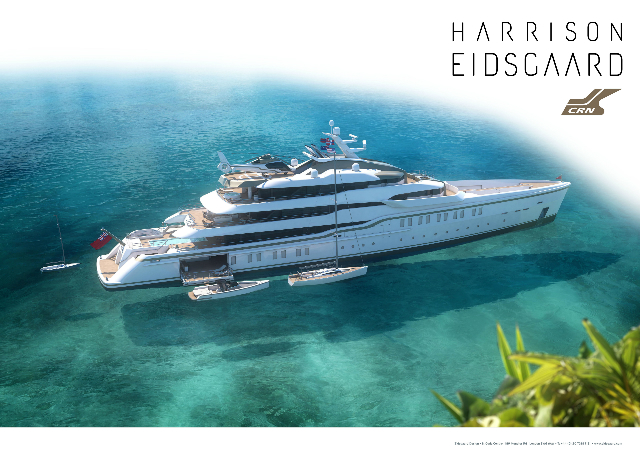 CRN: 86 Metres of innovation and dynamism for the new explorer yacht designed by Harrison Eidsgaard