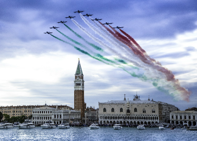 Ferretti Yachts 50th anniversary enchants Venice