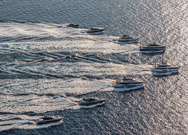Ferretti Group exclusively adopts the "Watchit" anti-collision system: the technology that combines artificial intelligence with the latest generation of sensors. 