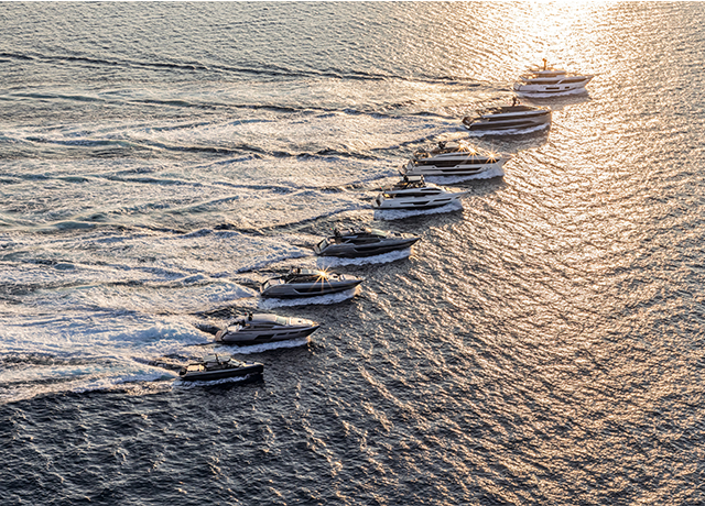 Ferretti Group en el Palm Beach International Boat Show 2022 con la flota de las maravillas.<br />
<br />
 