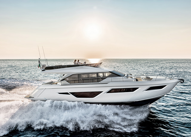 Ferretti Yachts 580 : Fine Time Machine<br />
 
