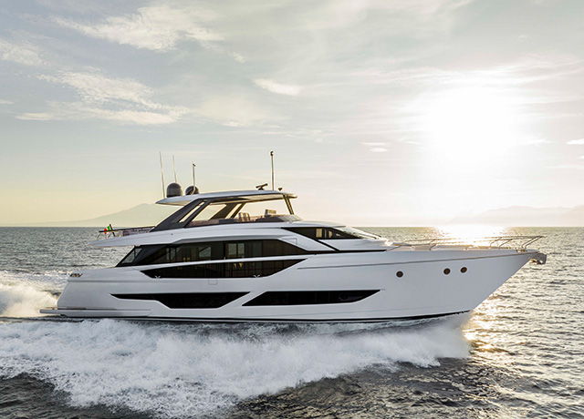 Ferretti Yachts 860: a new sea-mphony.<br />
 