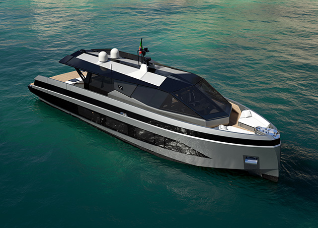 Ahead of its time: Wally unveils details of wallywhy100 yacht.<br />
 