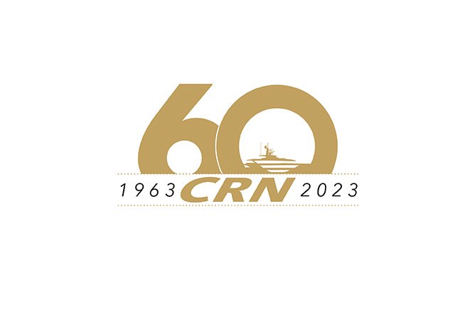 CRN positions its new 72-metre yacht in readiness for launch.<br />
<br />
 