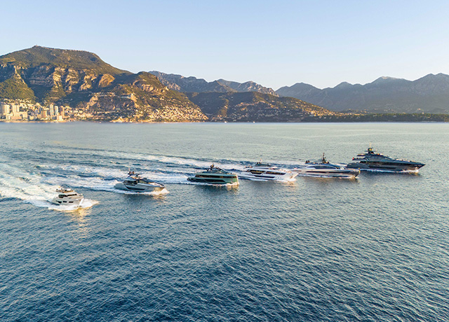 Beauty, innovation and sustainability: Ferretti Group values at the Cannes Yachting Festival.