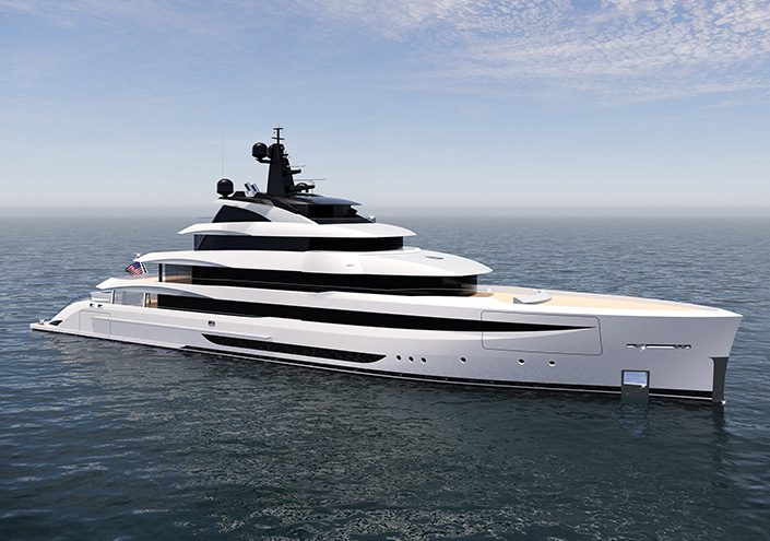 CRN signs a new contract for a fully bespoke 67-metre yacht: CRN M/Y Project 146.<br />
 