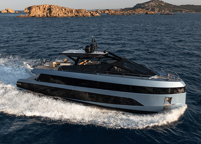 Ferretti Group at the Singapore Yachting Festival with a superlative fleet and the magnificent premiere of wallywhy150.