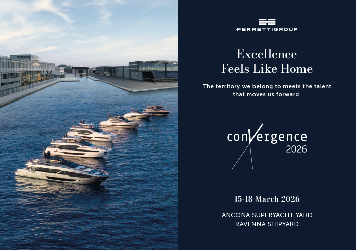 Convergence 2026: the international community of yacht industry professionals gathers in Ravenna and Ancona.