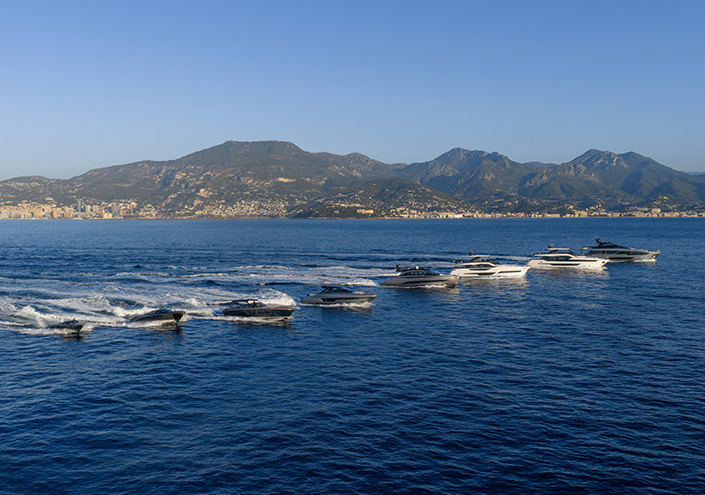 Ferretti Group enchants the Venice Boat Show with a fleet of seven extraordinary yachts.<br />
 