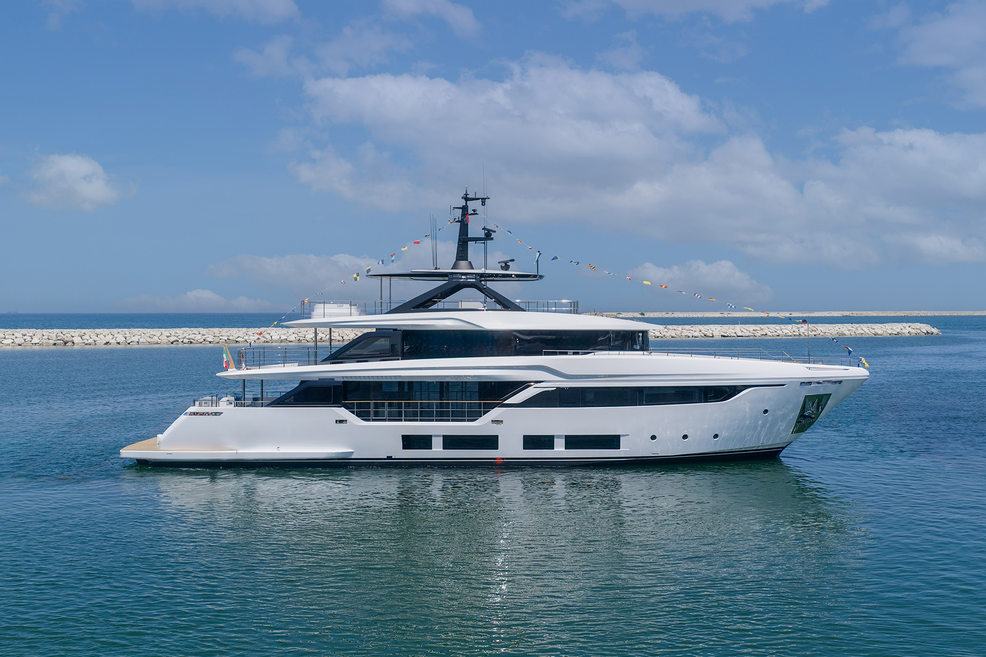First Custom Line Navetta 35 launched.
