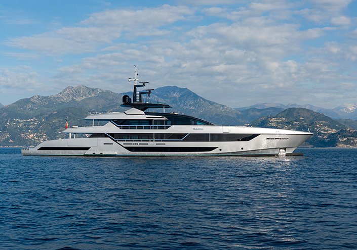 Riva 54Metri, the largest Riva ever, makes her debut at the Monaco Yacht Show 2026.
