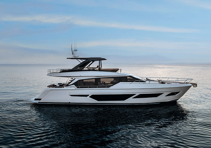 Ferretti Group at the Genoa International Boat Show with two new models and an exceptional fleet.
