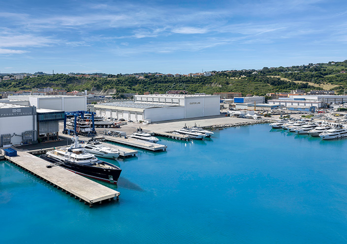 Ferretti Group secures landmark authorisation to build superyachts of up to 100 metres in Ancona.<br />
 